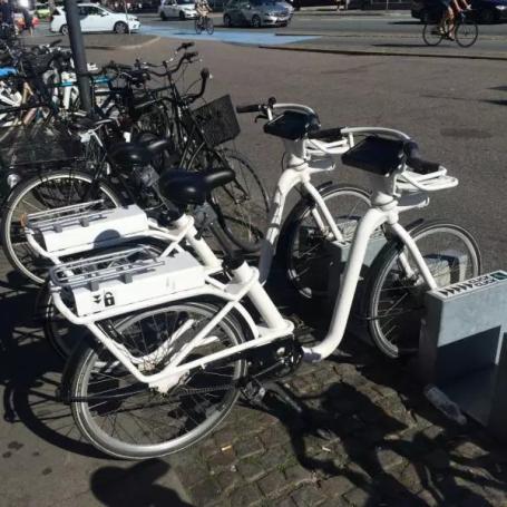 哥本哈根公共自行车GOBIKE,图片来自冯婧
